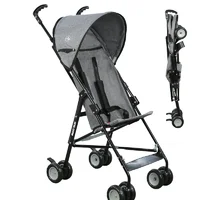 Mt 0037 Lite Pratik Baston Bebek Arabası - Keten Gri