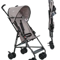 Mt 0037 Lite Pratik Baston Bebek Arabası - Keten Kahve