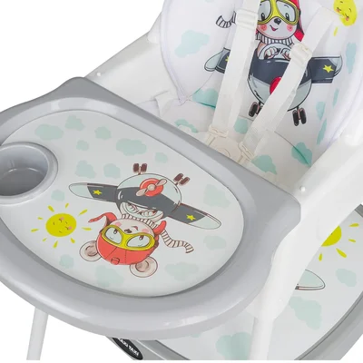 Baby Feeding Çalışma Masalı Mama Sandalyesi - Resim 3