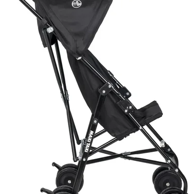 Mt 0037 Lite Pratik Baston Bebek Arabası - Siyah - Resim 3