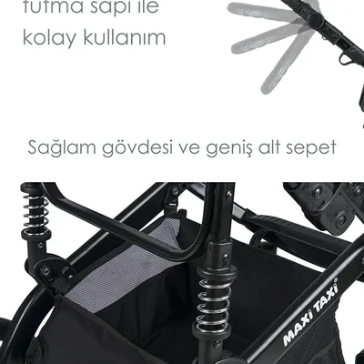 Fast Pro Alüminyum Travel Sistem Bebek Arabası - Orion - Resim 6