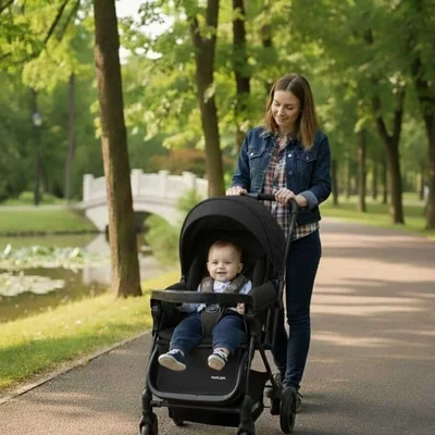 Milano QL Çift Yönlü Bebek Arabası - Resim 1
