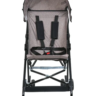 Mt 0037 Lite Pratik Baston Bebek Arabası - Keten Kahve - Resim 5